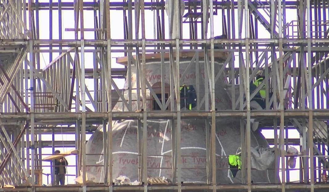 Kız Kulesi darmadağın olmuş! Son hali tartışma konusu oldu, işte restorasyonda son durum... 21